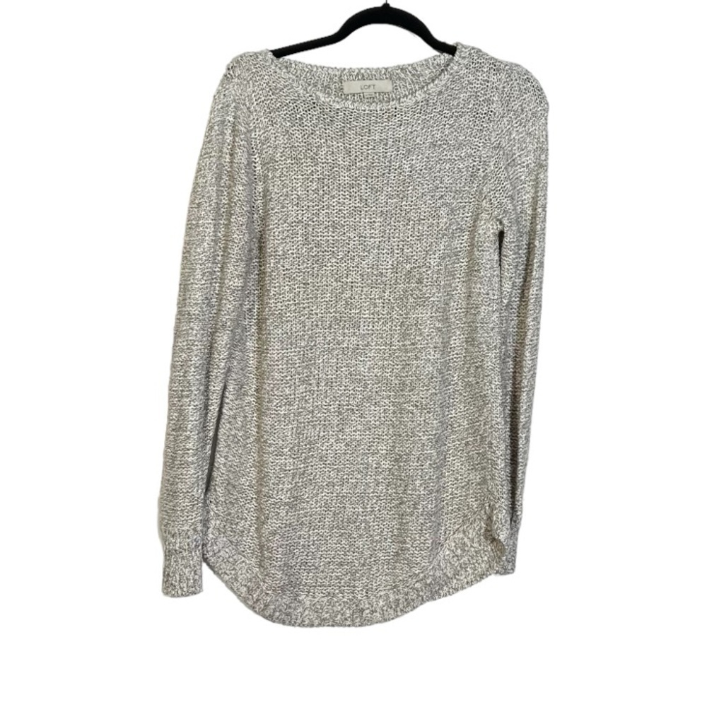 LOFT Heathered Marled Sweater Size Medium